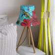 1sttheworld Bell Lamp Shade - Turtle Hibiscus Ocean Bell Lamp Shade A95