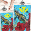 1sttheworld Jigsaw Puzzle - Hawaii Turtle Hibiscus Ocean Jigsaw Puzzle A95