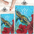 1sttheworld Jigsaw Puzzle - Kosrae Turtle Hibiscus Ocean Jigsaw Puzzle A95