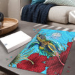 1sttheworld Jigsaw Puzzle - Marshall Islands Turtle Hibiscus Ocean Jigsaw Puzzle A95