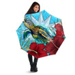 1sttheworld - Nauru Turtle Hibiscus Ocean Umbrellas | 1sttheworld
