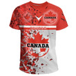 1sttheworld Sport - Canada Football 2022 Broken Style T-Shirts A35