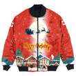 1sttheworld Xmas Clothing - Canada Bomber Jacket Merry Christmas A95 | 1sttheworld