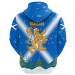 1sttheworld Xmas Clothing - Scotland Hoodie Merry Christmas A95
