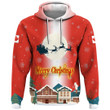 1sttheworld Xmas Clothing - Canada Hoodie Merry Christmas A95