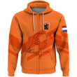 1sttheworld Clothing - Netherlands Special Soccer Jersey Style - Zip Hoodie A95 | 1sttheworld