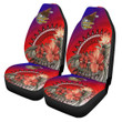 1sttheworld Car Seat Covers - American Samoa Turtle Hibiscus Ocean Car Seat Covers A95