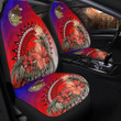 1sttheworld Car Seat Covers - American Samoa Turtle Hibiscus Ocean Car Seat Covers A95