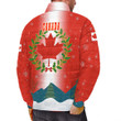 1sttheworld Xmas Clothing - Canada Padded Jacket Merry Christmas A95