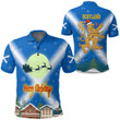 1sttheworld Xmas Clothing - Scotland Polo Shirt Merry Christmas A95 | 1sttheworld