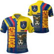 1sttheworld Sport - Ecuador Soccer Polo Shirts A35