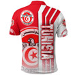 1sttheworld Sport - Tunisia Soccer Polo Shirts A35