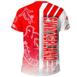 1sttheworld Sport - Switzerland Soccer T-Shirt A35