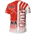 1sttheworld Sport - Canada Soccer T-Shirt A35