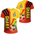 1sttheworld Sport - Ghana Soccer T-Shirt A35
