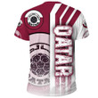 1sttheworld Sport - Qatar Soccer T-Shirt A35