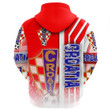 1sttheworld Sport - CroatiaCroatia Soccer Hoodie A35