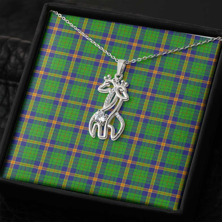 1sttheworld Jewelry - New Mexico Graceful Love Giraffe Necklace A7 | 1sttheworld