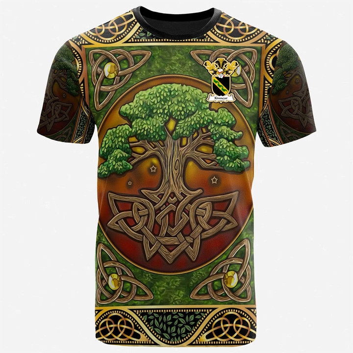 1sttheworld Tee - Kinnear Family Crest T-Shirt - Celtic Tree Of Life A7 | 1sttheworld