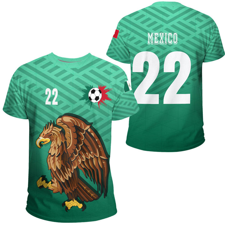 1sttheworld Clothing - Mexico Soccer Jersey Style - T-shirt A95 | 1sttheworld