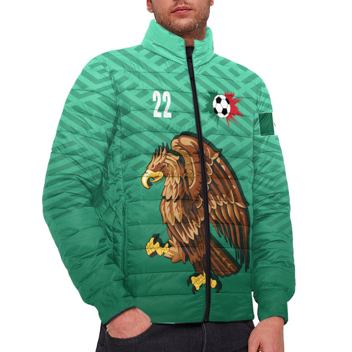 1sttheworld Clothing - Mexico Soccer Jersey Style - Padded Jacket A95 | 1sttheworld
