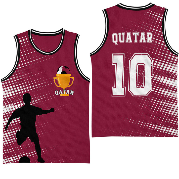 1sttheworld Clothing - Qatar Special Soccer Jersey Style - Basketball Jersey A95 | 1sttheworld