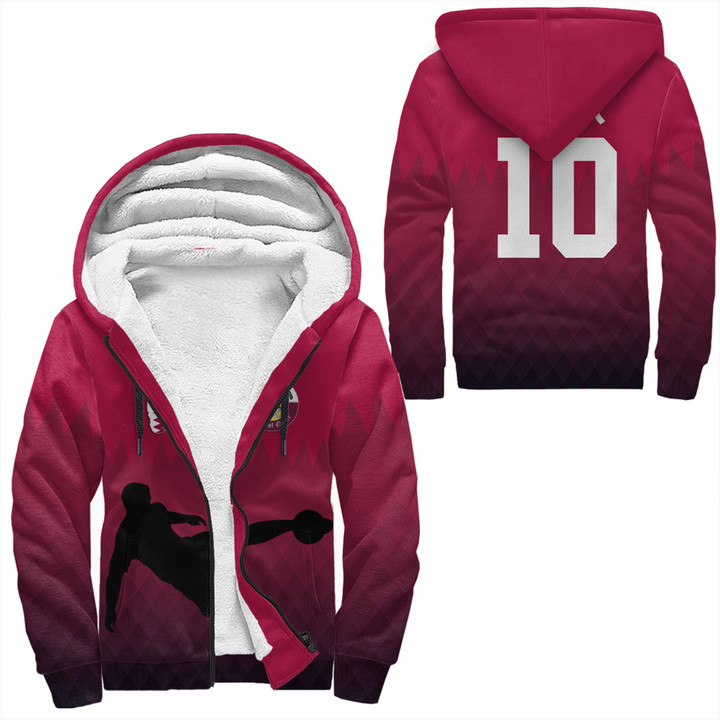 1sttheworld Clothing - Qatar Special Soccer Jersey Style - Sherpa Hoodies A95 | 1sttheworld