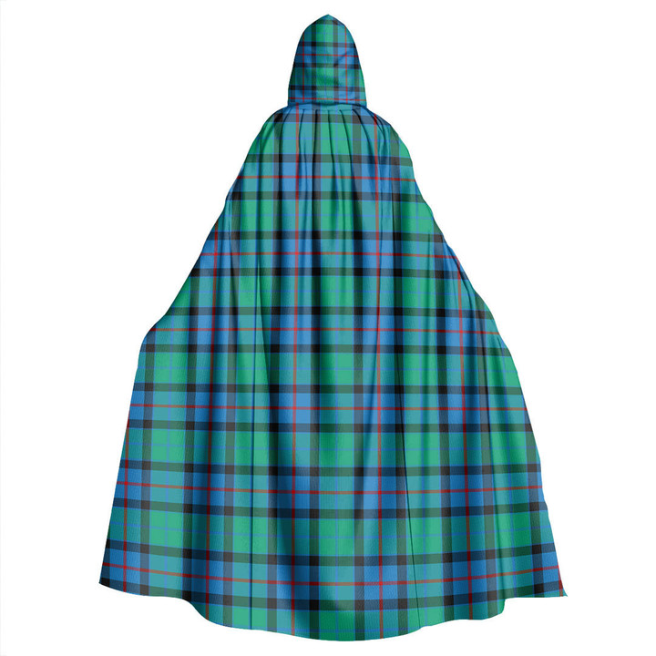 1sttheworld Clothing - Flower Of Scotland Tartan Unisex Hooded Cloak A7 | 1sttheworld
