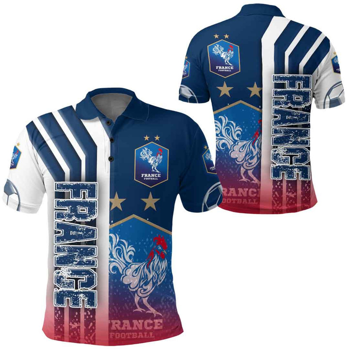 1sttheworld Sport - France Soccer Polo Shirts A35