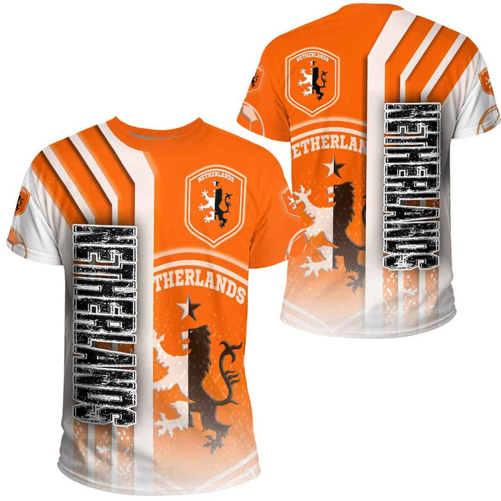 1sttheworld Sport - Netherlands Soccer T-Shirt A35