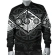 Vikings Men's Bomber Jacket The Wolves Skoll And Hati A31