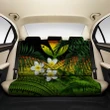 Kanaka Maoli (Hawaiian) Back Car Seat Covers - Polynesian Plumeria Banana Leaves Reggae A02
