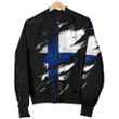 Finland In Me Men's Bomber Jacket - Special Grunge Style A31