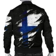 Finland In Me Men's Bomber Jacket - Special Grunge Style A31