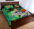 Kanaka Maoli (Hawaiian) Quilt Bed Set, Polynesian Pineapple Banana Leaves | Love The World
