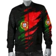 Portugal In Me Men's Bomber Jacket - Special Grunge Style A31