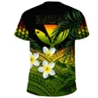 Kanaka Maoli (Hawaiian) T-Shirts, Polynesian Plumeria Banana Leaves Reggae | Love The World