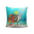 (Custom) Kanaka Maoli (Hawaiian) Pillow Cases -  Ocean Turtle Hibiscus Personal Signature A24