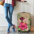 Kanaka Maoli (Hawaiian) Luggage Covers - Lauhala Hibiscus And Plumeria | Love The World