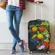 Kanaka Maoli (Hawaiian) Luggage Covers - Sea Turtle Tropical Hibiscus And Plumeria Reggae| Love The World