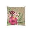 Kanaka Maoli (Hawaiian) Pillow Cases - Lauhala Hibiscus And Plumeria | Love The World