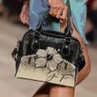 (Custom) Polynesian Shoulder Handbag Hibiscus Personal Signature | Special Custom Design