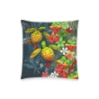 Kanaka Maoli (Hawaiian) Pillow Cases - Sea Turtle Tropical Hibiscus And Plumeria Reggae| Love The World