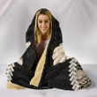 Polynesian Hooded Blanket Hibiscus Gold| Love The World