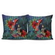 Kanaka Maoli (Hawaiian) Pillow Cases - Fish Hook Hibiscus | Love The World