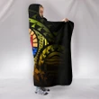 Tahiti Reggae Hibiscus Hooded Blanket A02 | Love The World