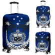 Samoa Polynesian Coconut Luggage Covers (Blue) A02 | Love The World