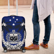 Samoa Polynesian Coconut Luggage Covers (Blue) A02 | Love The World