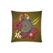 Tahiti Pillow Cases - Yellow Turtle Tribal A02
