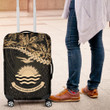 Kiribati Luggage Covers Golden Coconut | Love The World